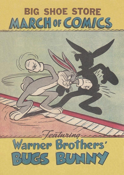 Cover for Boys' and Girls' March of Comics (Western, 1946 series) #75 [Big Shoe Store]