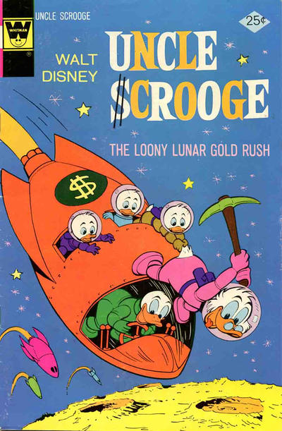 Cover for Walt Disney Uncle Scrooge (Western, 1963 series) #117 [Whitman]