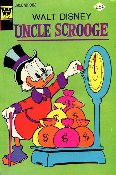 Cover for Walt Disney Uncle Scrooge (Western, 1963 series) #113 [Whitman]