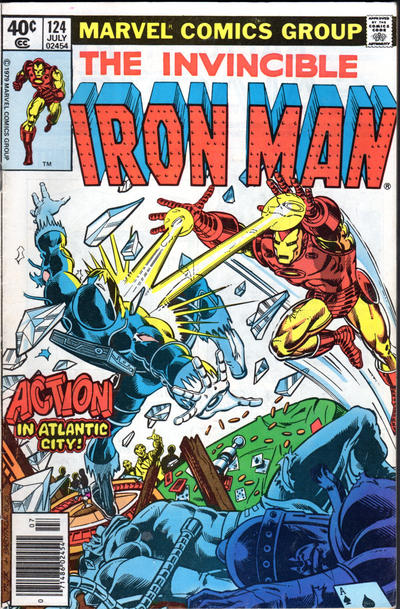 Cover for Iron Man (Marvel, 1968 series) #124 [Newsstand]