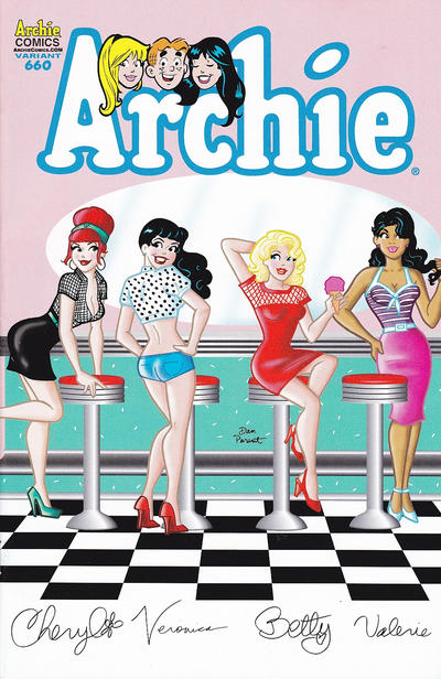 Cover for Archie (Archie, 1959 series) #660 [Dan Parent Variant]