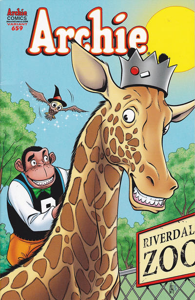 Cover for Archie (Archie, 1959 series) #659 [Zoo-Pendous Variant]