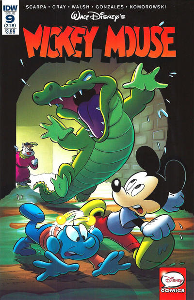 Cover for Mickey Mouse (IDW, 2015 series) #9 / 318 [Regular Cover]