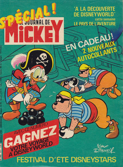 Cover for Le Journal de Mickey (Hachette, 1952 series) #1517