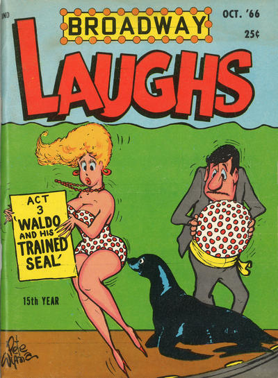 Cover for Broadway Laughs (Prize, 1950 series) #v8#8