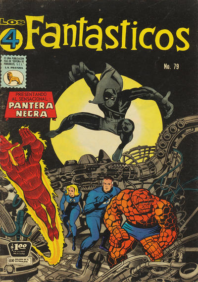 Cover for Los 4 Fantásticos (Editora de Periódicos, S. C. L. "La Prensa", 1962 series) #79