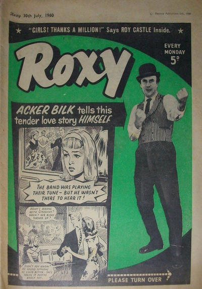 Cover for Roxy (Amalgamated Press, 1958 series) #30 July 1960 [125]