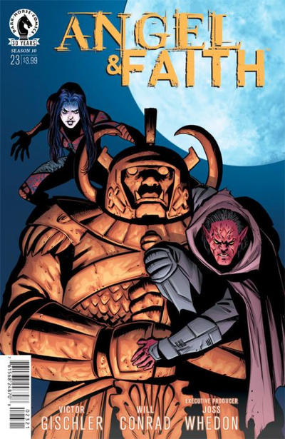 Cover for Angel & Faith Season 10 (Dark Horse, 2014 series) #23 [Variant Cover - Norton]