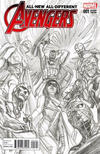 Cover Thumbnail for All-New, All-Different Avengers (2015 series) #1 [Incentive Alex Ross Sketch Variant]