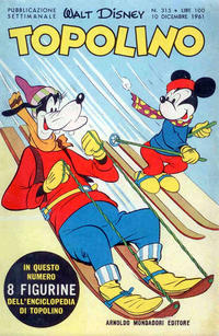 Cover Thumbnail for Topolino (Mondadori, 1949 series) #315