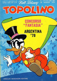 Cover Thumbnail for Topolino (Mondadori, 1949 series) #1174