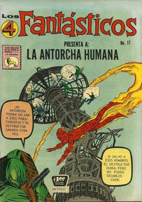 Cover Thumbnail for Los 4 Fantásticos (Editora de Periódicos, S. C. L. "La Prensa", 1962 series) #17