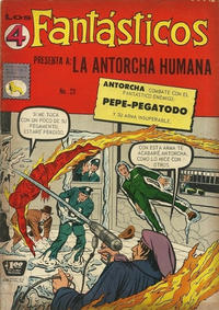Cover Thumbnail for Los 4 Fantásticos (Editora de Periódicos, S. C. L. "La Prensa", 1962 series) #23