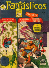 Cover Thumbnail for Los 4 Fantásticos (Editora de Periódicos, S. C. L. "La Prensa", 1962 series) #66