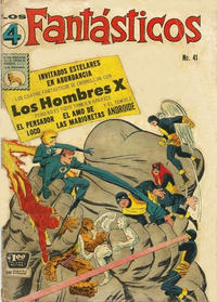 Cover Thumbnail for Los 4 Fantásticos (Editora de Periódicos, S. C. L. "La Prensa", 1962 series) #41