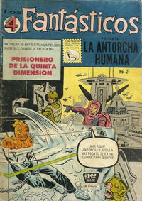 Cover Thumbnail for Los 4 Fantásticos (Editora de Periódicos, S. C. L. "La Prensa", 1962 series) #21