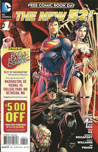Cover Thumbnail for DC Comics - The New 52 FCBD Special Edition (DC, 2012 series) #1 [Big Planet Comics]