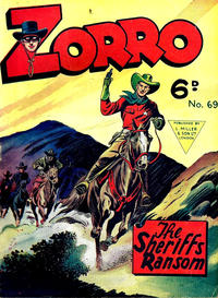 Cover Thumbnail for Zorro (L. Miller & Son, 1952 series) #69