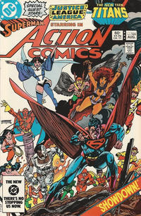 Cover for Action Comics (DC, 1938 series) #546 [Direct]