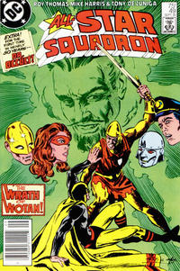 Cover for All-Star Squadron (DC, 1981 series) #49 [Newsstand]