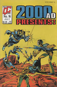 Cover for 2000 A. D. Presents (Fleetway/Quality, 1987 series) #16 [July Cover Date]