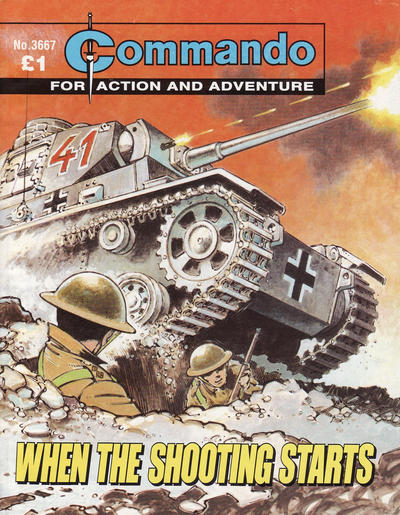 Cover for Commando (D.C. Thomson, 1961 series) #3667