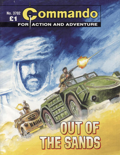 Cover for Commando (D.C. Thomson, 1961 series) #3702