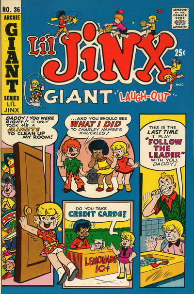 Cover for Li'l Jinx Giant Laughout (Archie, 1971 series) #36