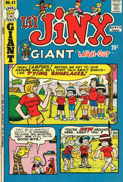 Cover for Li'l Jinx Giant Laughout (Archie, 1971 series) #42