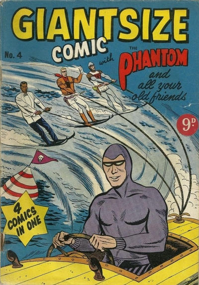 Cover for Giant Size Comic With the Phantom (Frew Publications, 1957 series) #4