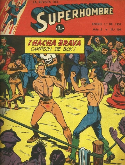 Cover for Superhombre (Editorial Muchnik, 1949 ? series) #104