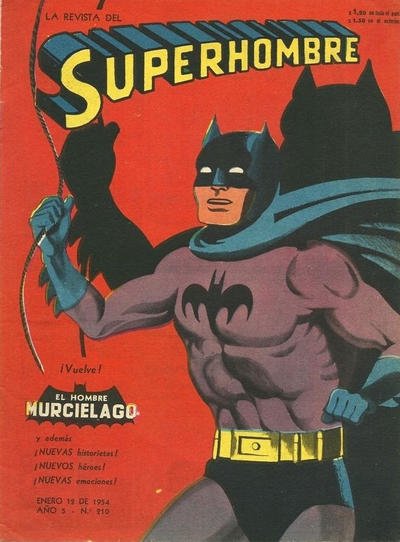 Cover for Superhombre (Editorial Muchnik, 1949 ? series) #210