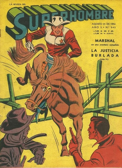 Cover for Superhombre (Editorial Muchnik, 1949 ? series) #243