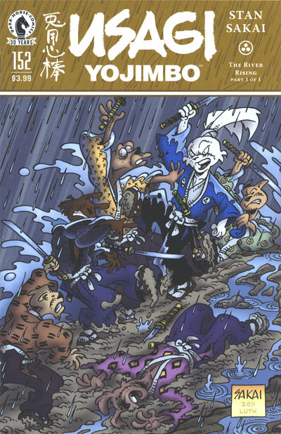 Cover for Usagi Yojimbo (Dark Horse, 1996 series) #152