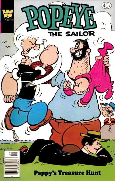 Cover for Popeye the Sailor (Western, 1978 series) #154 [Whitman]
