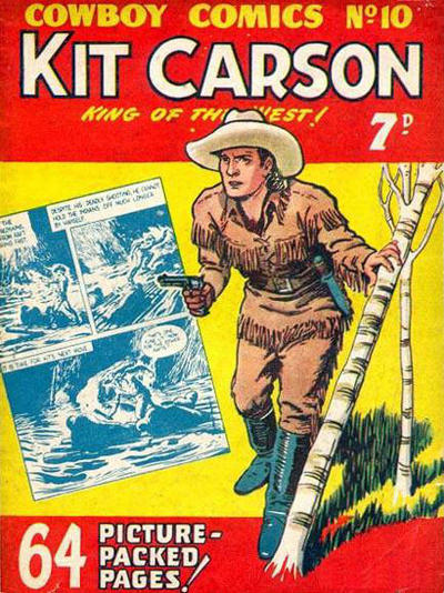 Cover for Cowboy Comics (Amalgamated Press, 1950 series) #10