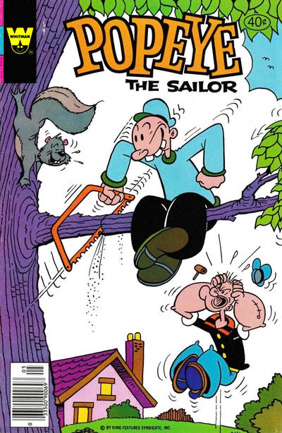 Cover for Popeye the Sailor (Western, 1978 series) #146 [Whitman]