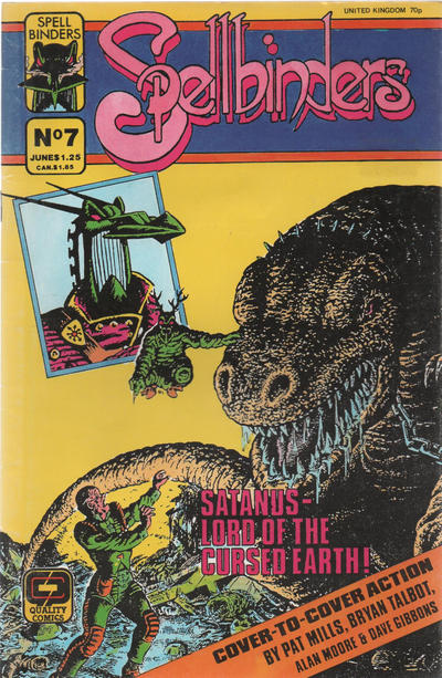 Cover for Spellbinders (Fleetway/Quality, 1987 series) #7
