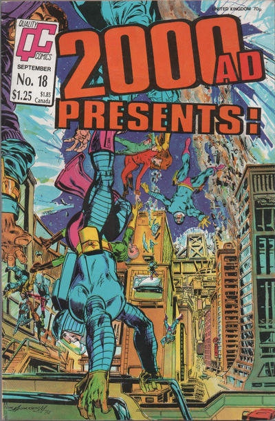 Cover for 2000 A. D. Presents (Fleetway/Quality, 1987 series) #18 [September Cover Date]