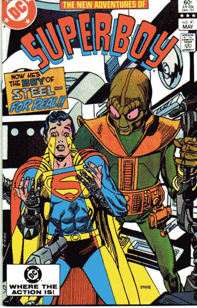 Cover for The New Adventures of Superboy (DC, 1980 series) #41 [Direct]