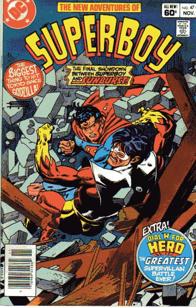 Cover for The New Adventures of Superboy (DC, 1980 series) #47 [Newsstand]