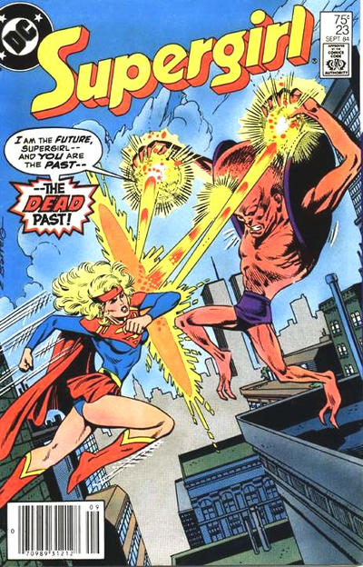 Cover for Supergirl (DC, 1983 series) #23 [Newsstand]