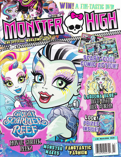 Cover for Monster High Magazine (Titan, 2013 series) #18