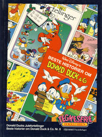 Cover for Tegneseriebokklubben (Hjemmet / Egmont, 1985 series) #[20] - Beste historier om Donald Duck & Co. nr. 8; Donald Ducks julefortellinger