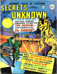 Cover Thumbnail for Secrets of the Unknown (Alan Class, 1962 series) #93