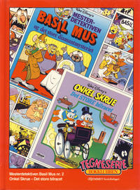 Cover Thumbnail for Tegneseriebokklubben (Hjemmet / Egmont, 1985 series) #29 - Mesterdetektiven Basil Mus nr. 2; Onkel Skrue - Det store bilracet
