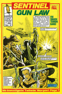 Cover Thumbnail for Sentinel (Harrier, 1987 series) #4