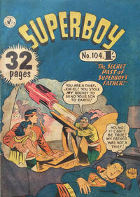 Cover Thumbnail for Superboy (K. G. Murray, 1949 series) #104 [1' Price]