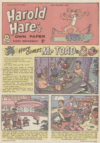 Cover Thumbnail for Harold Hare's Own Paper (IPC, 1959 series) #20 January 1962