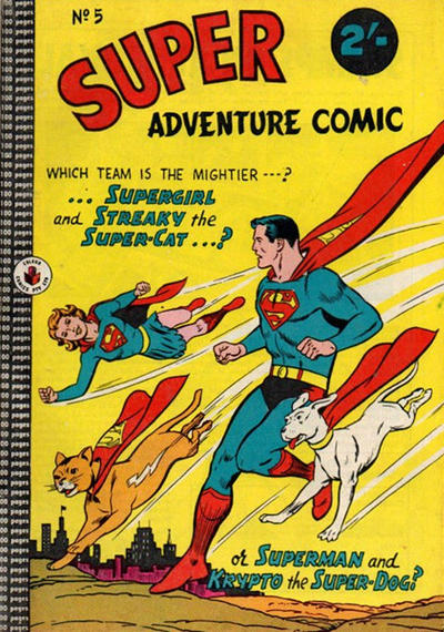 Cover for Super Adventure Comic (K. G. Murray, 1960 series) #5